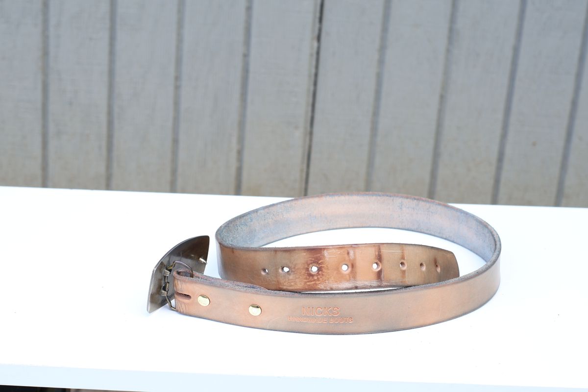 Photo by a_wolfgang on April 3, 2026 of the Nicks Belt in Nicks / Natural Heavy Duty.