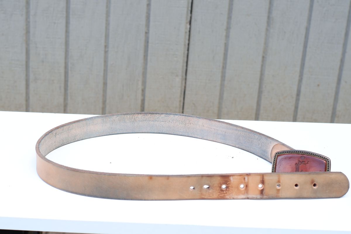 Photo by a_wolfgang on April 3, 2026 of the Nicks Belt in Nicks / Natural Heavy Duty.