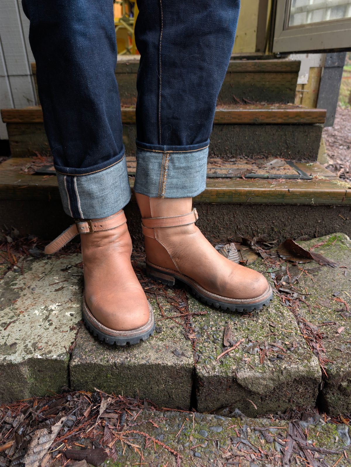 Photo by a_wolfgang on January 1, 2026 of the Cordobes Jodhpur in Cordobes Natural Veg Tan.