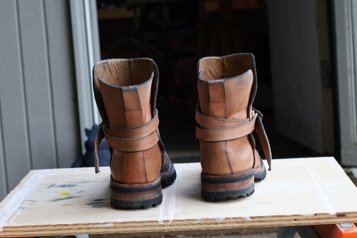 Photo by a_wolfgang on March 1, 2026 of the Cordobes Jodhpur in Cordobes Natural Veg Tan.