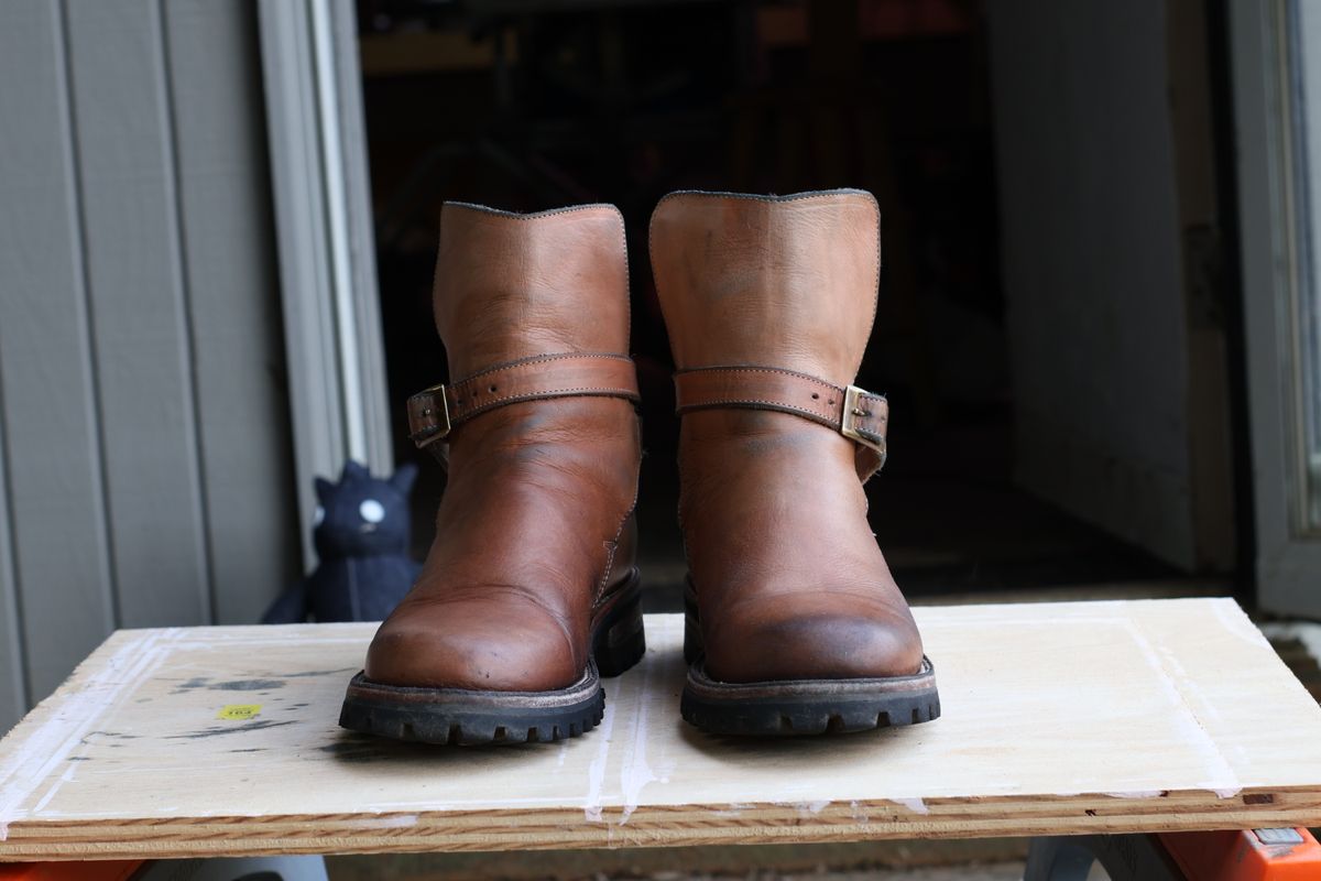 Photo by a_wolfgang on March 1, 2026 of the Cordobes Jodhpur in Cordobes Natural Veg Tan.