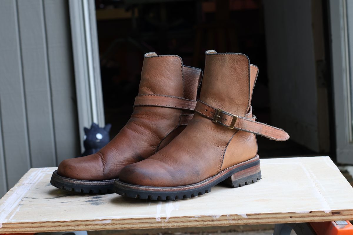 Photo by a_wolfgang on March 1, 2026 of the Cordobes Jodhpur in Cordobes Natural Veg Tan.