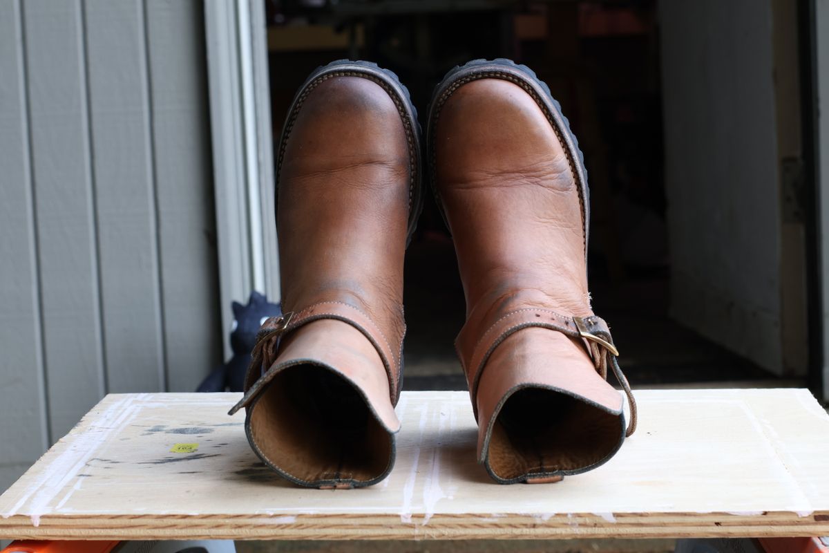 Photo by a_wolfgang on March 1, 2026 of the Cordobes Jodhpur in Cordobes Natural Veg Tan.