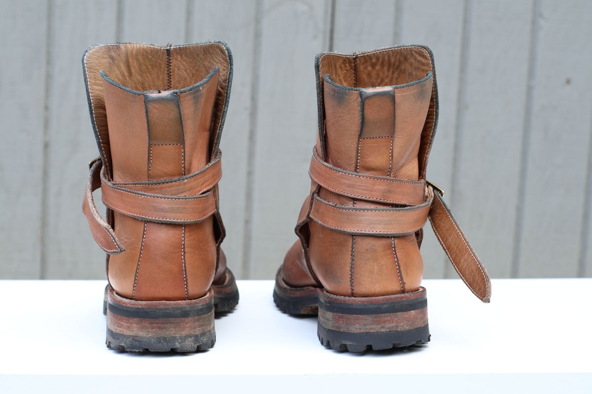 Photo by a_wolfgang on April 3, 2026 of the Cordobes Jodhpur in Cordobes Natural Veg Tan.