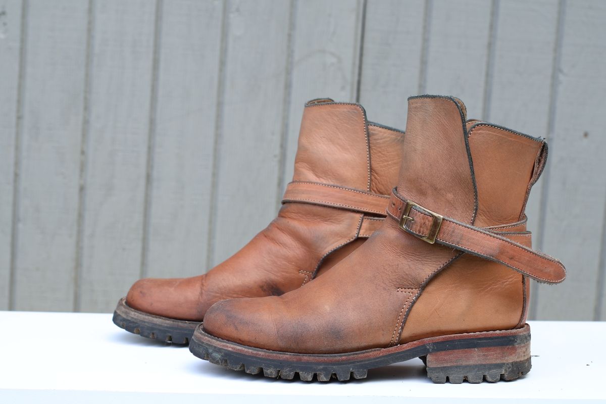 Photo by a_wolfgang on April 3, 2026 of the Cordobes Jodhpur in Cordobes Natural Veg Tan.