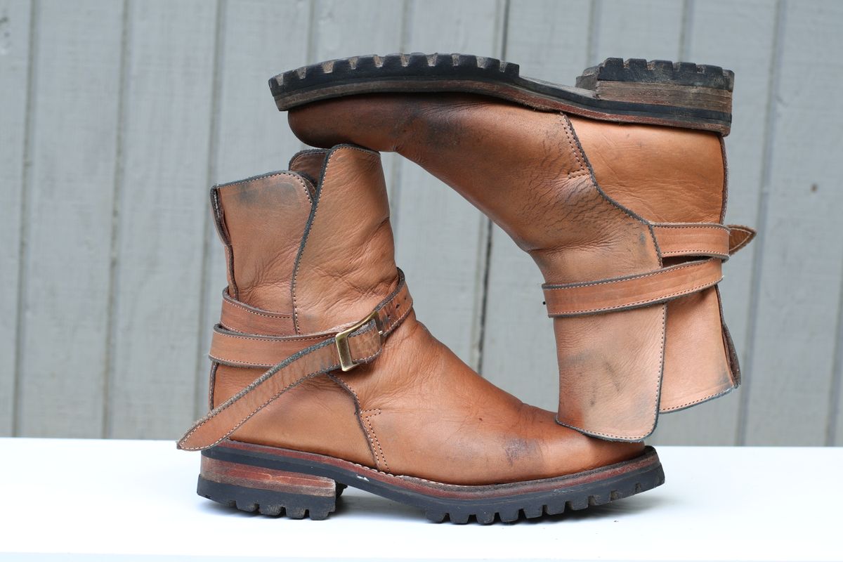 Photo by a_wolfgang on April 3, 2026 of the Cordobes Jodhpur in Cordobes Natural Veg Tan.