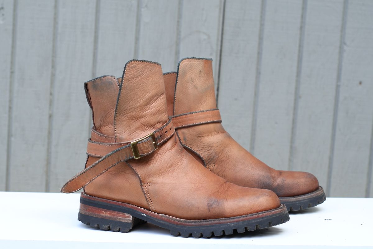 Photo by a_wolfgang on April 3, 2026 of the Cordobes Jodhpur in Cordobes Natural Veg Tan.