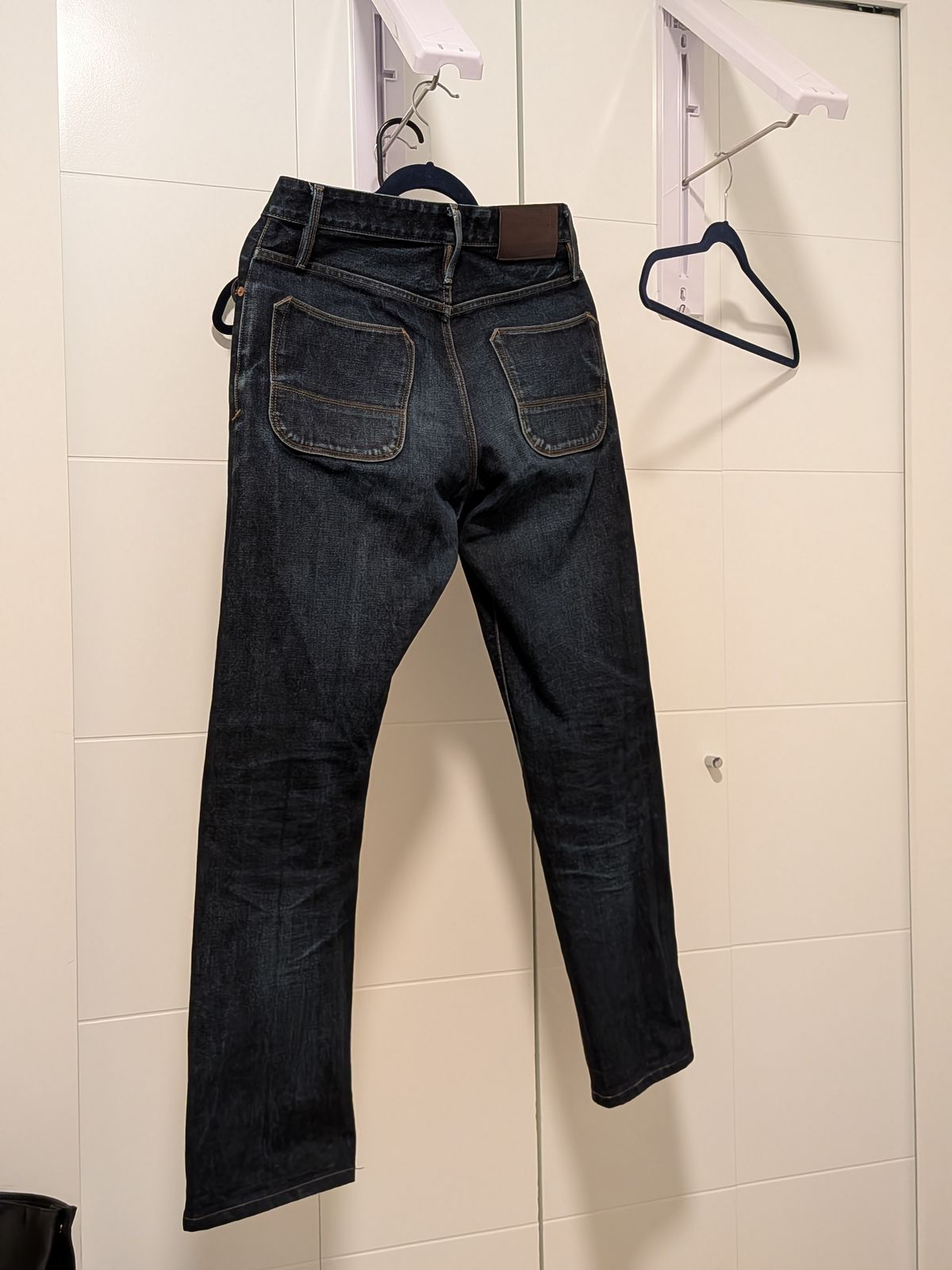 Photo by booty on December 5, 2025 of the Freenote Cloth Belford Kaihara Denim in 14.5 oz Kaihara Mills Selvedge Denim.