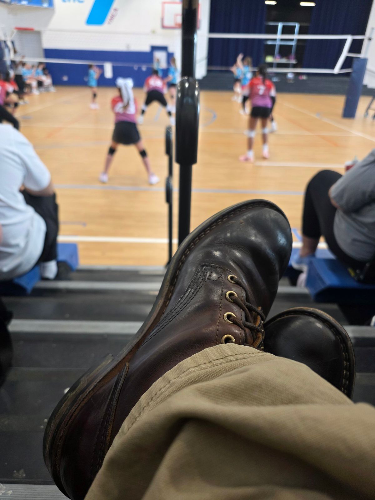 Photo by Yellowfin2na on February 28, 2026 of the Nicks Falcon in Horween Orange Predator.