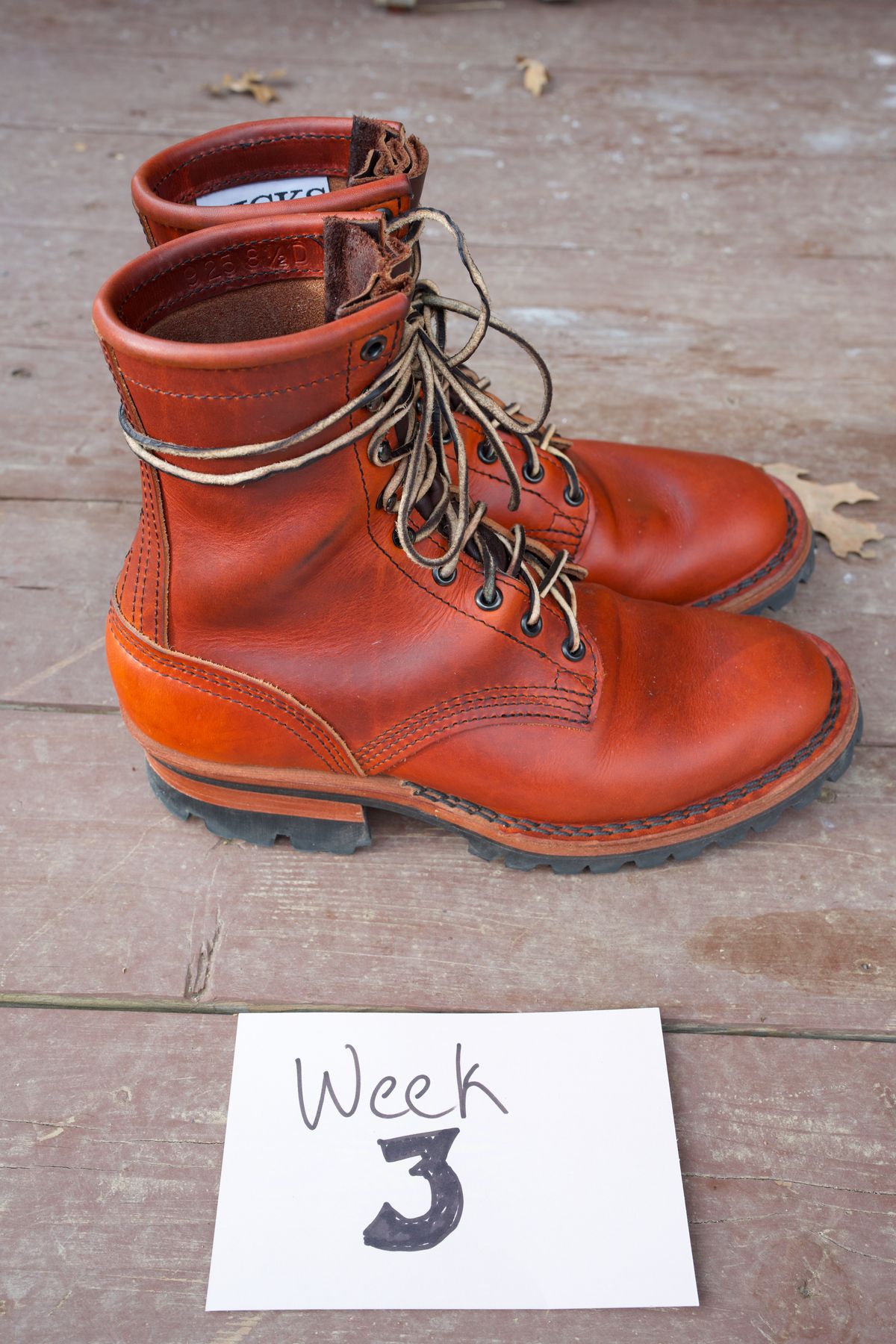 Photo by tr0n84 on October 23, 2025 of the Nicks MTO in Wickett & Craig DS Burnt Sienna.