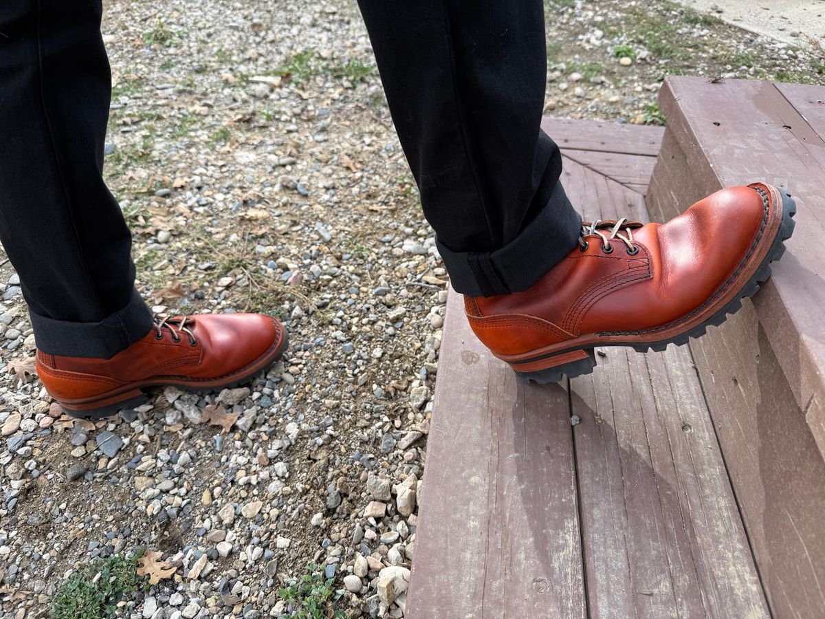 Photo by tr0n84 on October 22, 2025 of the Nicks MTO in Wickett & Craig DS Burnt Sienna.