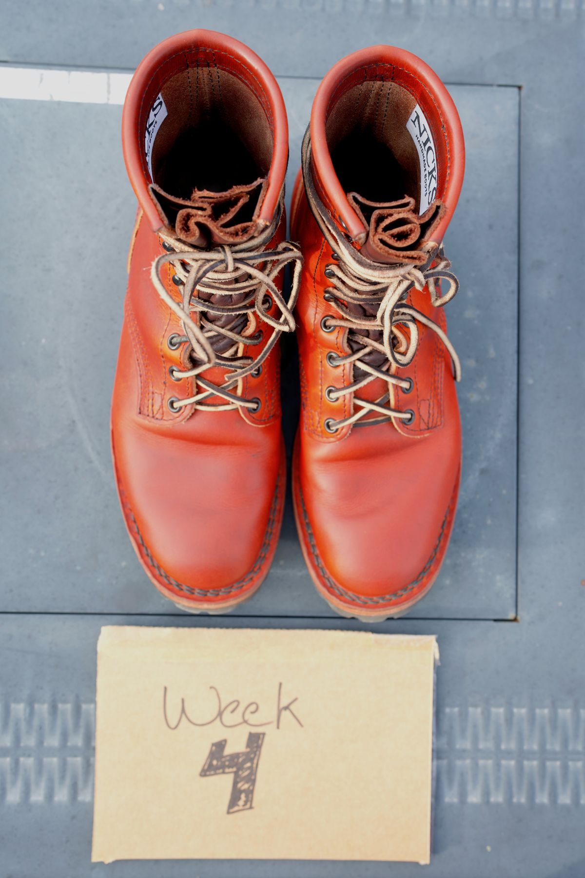 Photo by tr0n84 on October 30, 2025 of the Nicks MTO in Wickett & Craig DS Burnt Sienna.