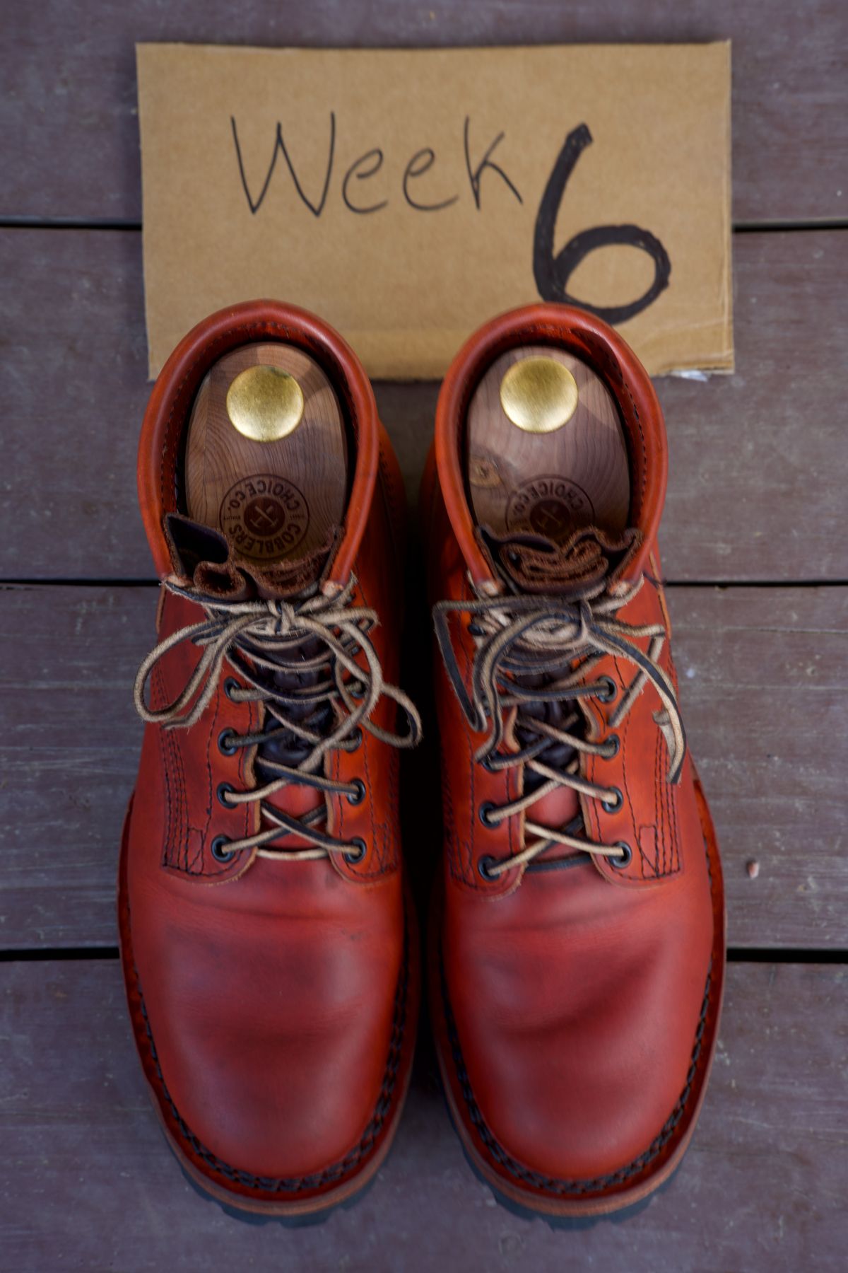 Photo by tr0n84 on November 15, 2025 of the Nicks MTO in Wickett & Craig DS Burnt Sienna.