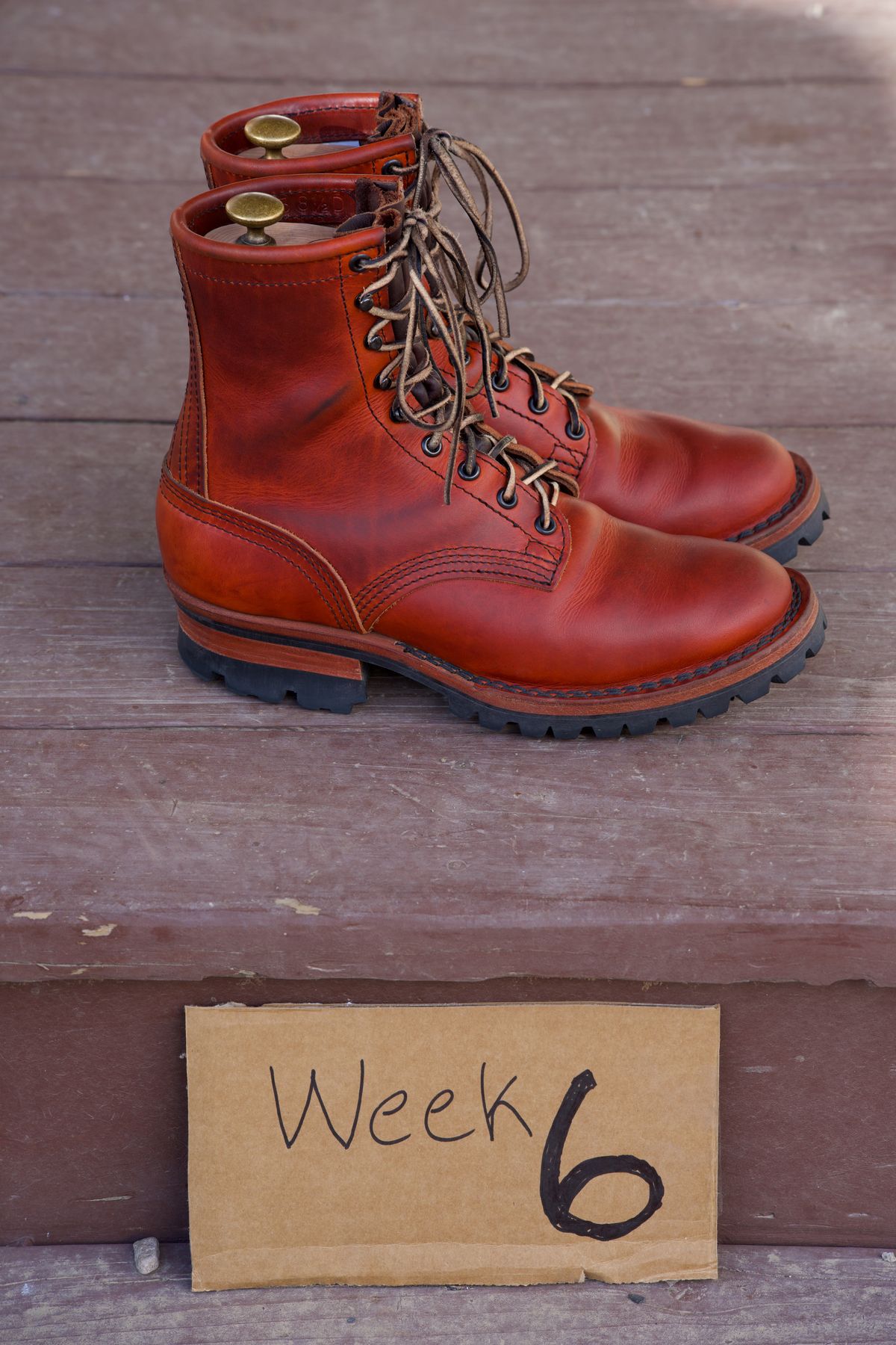 Photo by tr0n84 on November 15, 2025 of the Nicks MTO in Wickett & Craig DS Burnt Sienna.