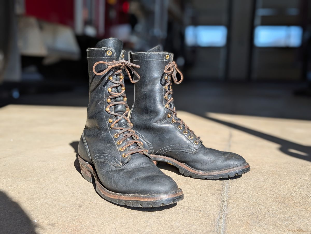 Photo by Genghis_Khant on February 13, 2026 of the White's Hathorn Explorer in Seidel Black Oil Tan.