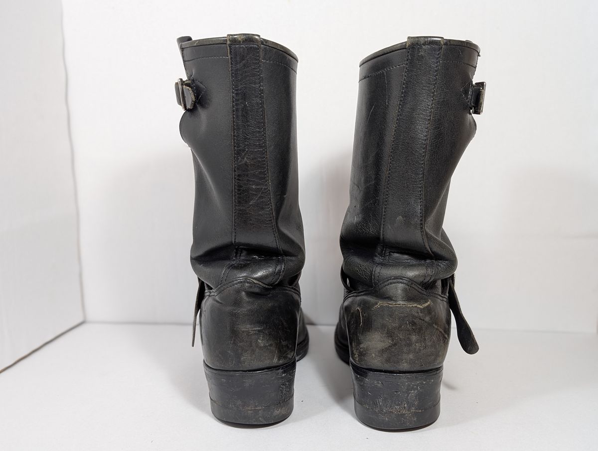 Photo by Genghis_Khant on February 3, 2026 of the Herman Survivor Engineer Boot in Unknown Leather.