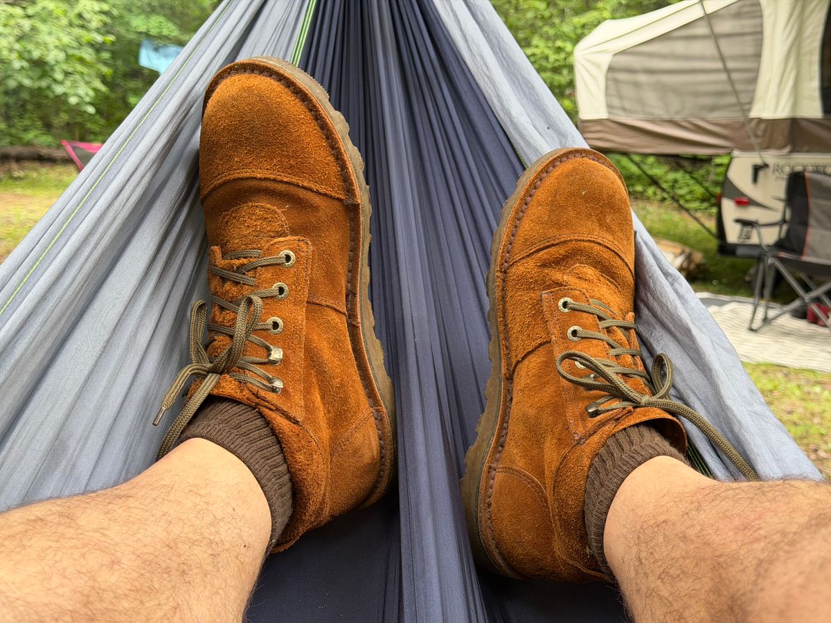 Photo by beerdlife on July 4, 2026 of the Jim Green African Ranger in Jim Green / Fudge Crazy Horse Roughout.