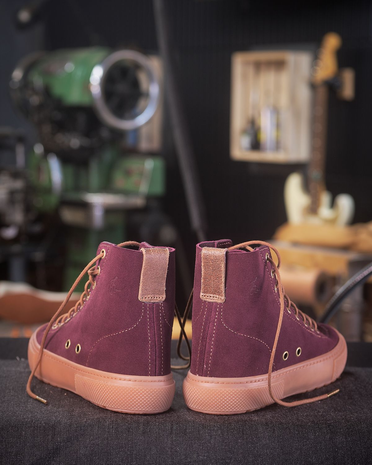 Photo by Christina080783 on October 2, 2025 of the BHHB RailTown Sneaker boot in Cf Stead Janus Calf Purple.
