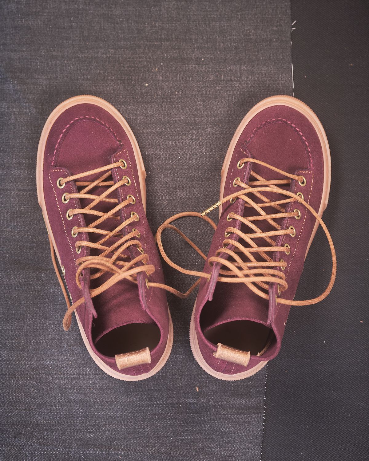 Photo by Christina080783 on October 2, 2025 of the BHHB RailTown Sneaker boot in Cf Stead Janus Calf Purple.