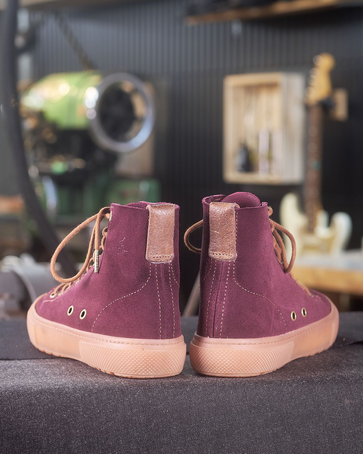 Photo by Christina080783 on November 2, 2025 of the BHHB RailTown Sneaker boot in Cf Stead Janus Calf Purple.