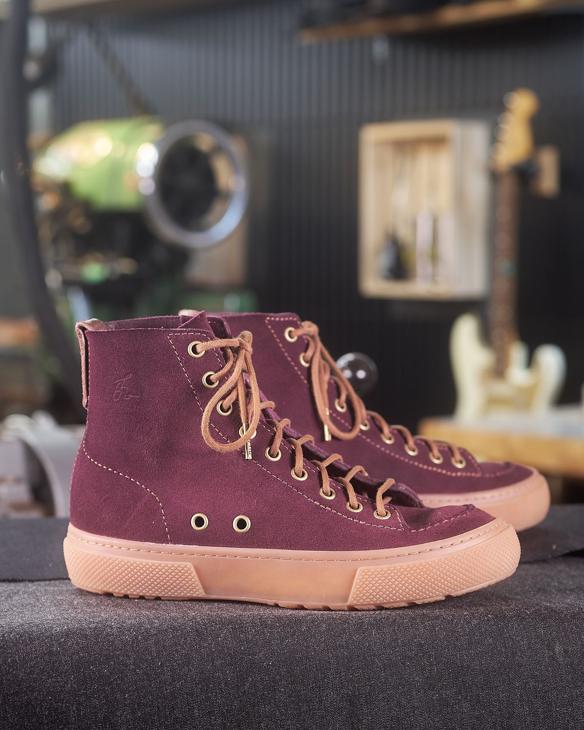 Photo by Christina080783 on November 2, 2025 of the BHHB RailTown Sneaker boot in Cf Stead Janus Calf Purple.