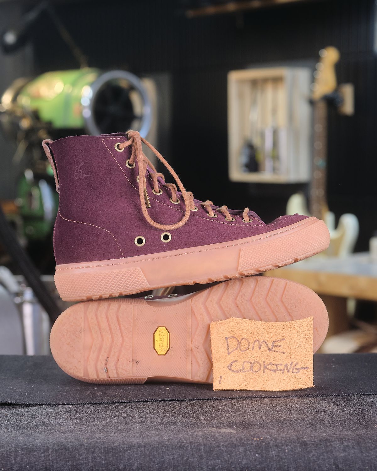 Photo by Christina080783 on November 3, 2025 of the BHHB RailTown Sneaker boot in Cf Stead Janus Calf Purple.