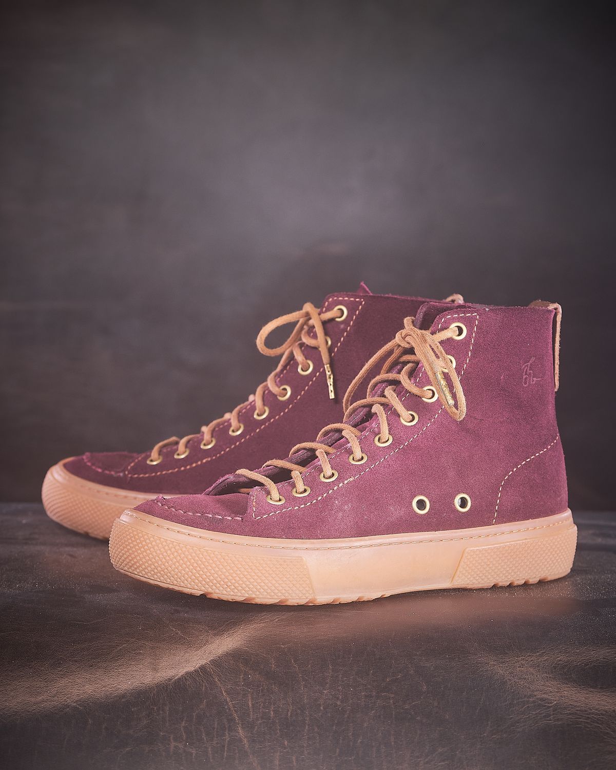 Photo by Christina080783 on December 6, 2025 of the BHHB RailTown Sneaker boot in Cf Stead Janus Calf Purple.