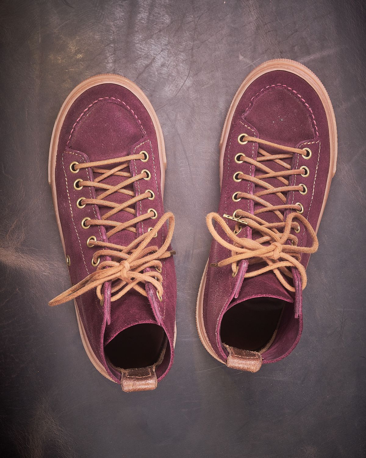 Photo by Christina080783 on December 6, 2025 of the BHHB RailTown Sneaker boot in Cf Stead Janus Calf Purple.