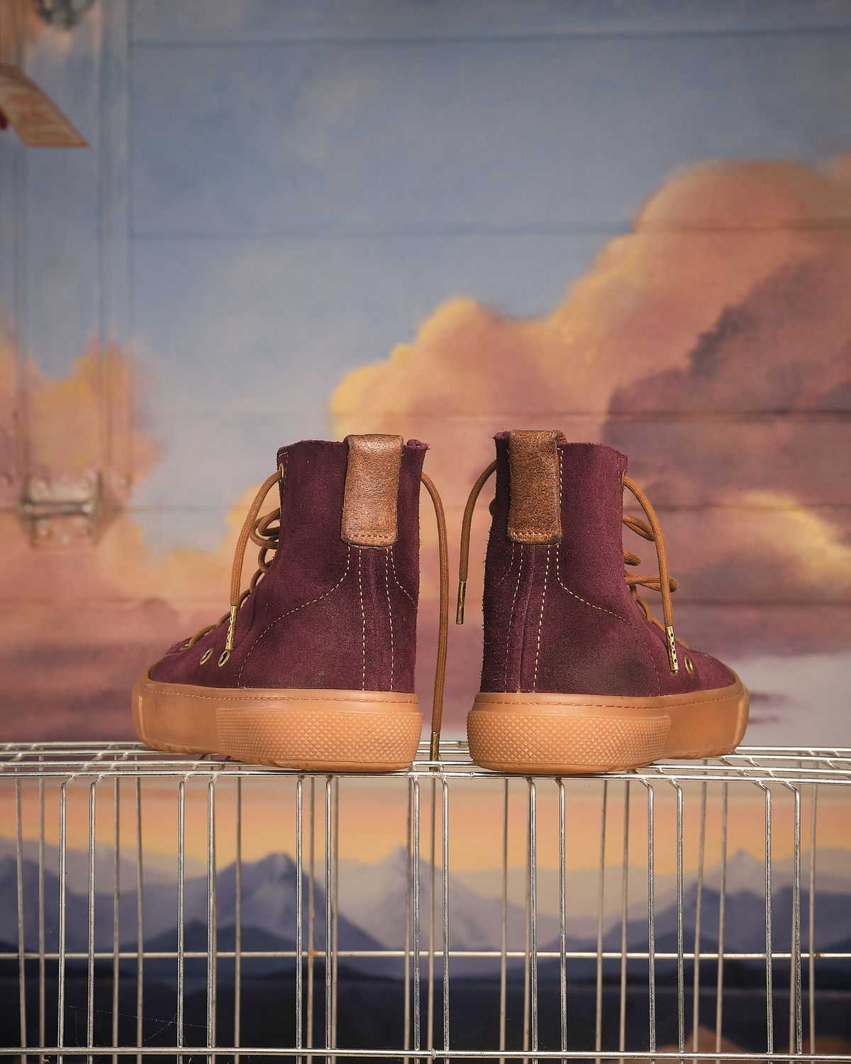 Photo by Christina080783 on February 6, 2026 of the BHHB RailTown Sneaker boot in Cf Stead Janus Calf Purple.