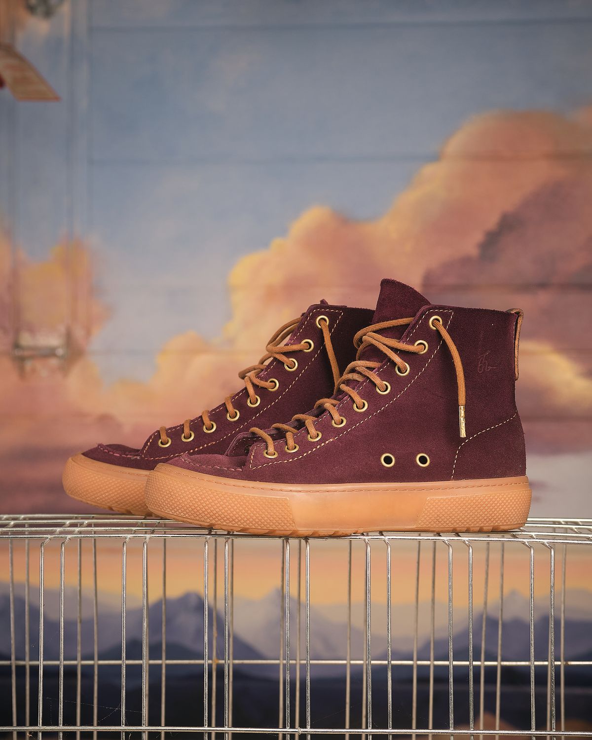 Photo by Christina080783 on February 6, 2026 of the BHHB RailTown Sneaker boot in Cf Stead Janus Calf Purple.