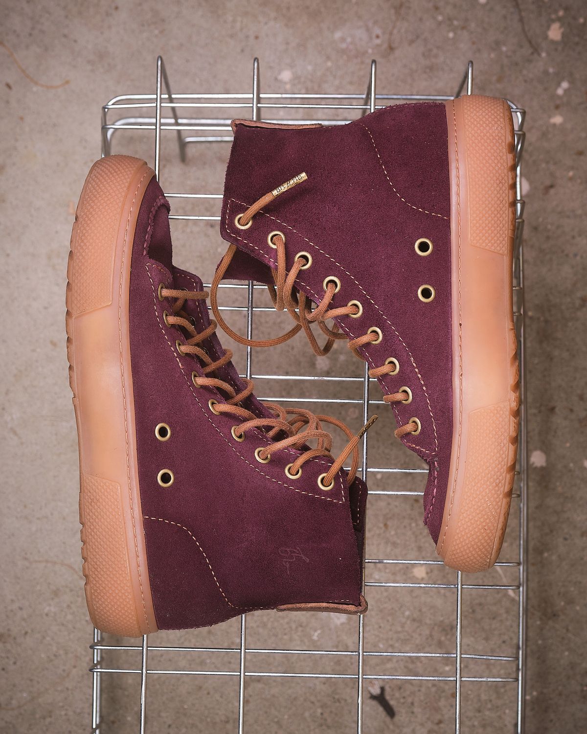 Photo by Christina080783 on February 6, 2026 of the BHHB RailTown Sneaker boot in Cf Stead Janus Calf Purple.