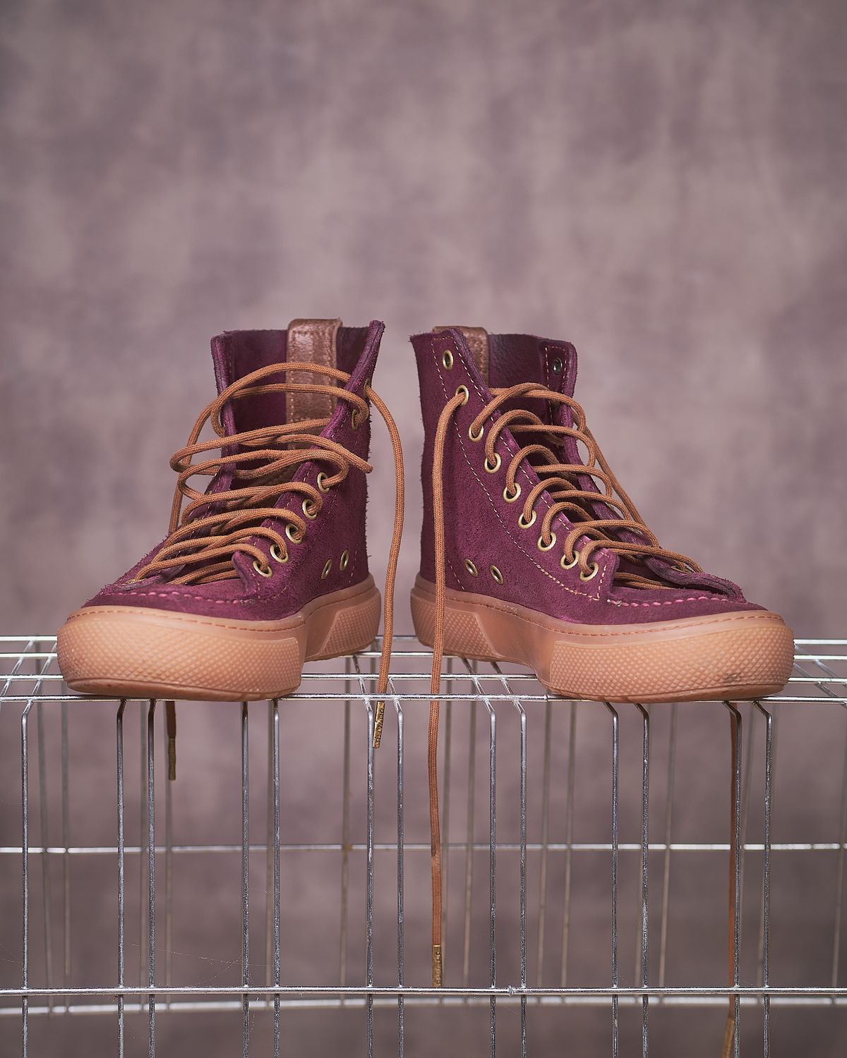 Photo by Christina080783 on March 6, 2026 of the BHHB RailTown Sneaker boot in Cf Stead Janus Calf Purple.