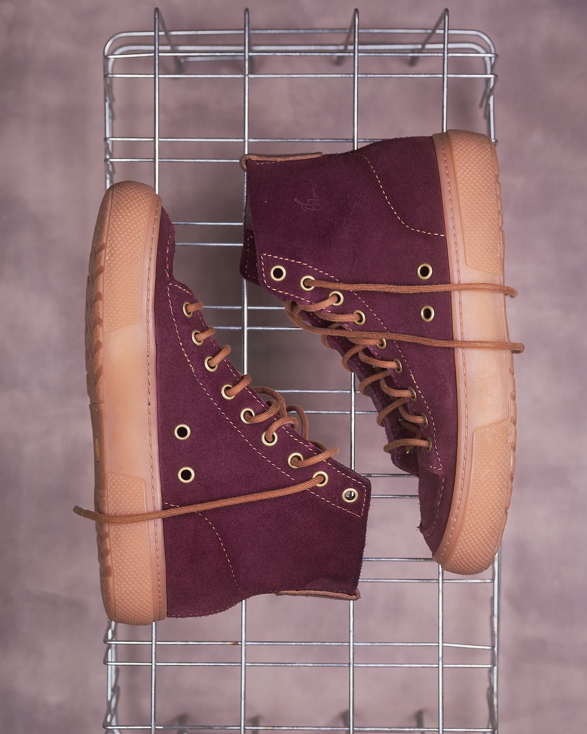 Photo by Christina080783 on March 6, 2026 of the BHHB RailTown Sneaker boot in Cf Stead Janus Calf Purple.
