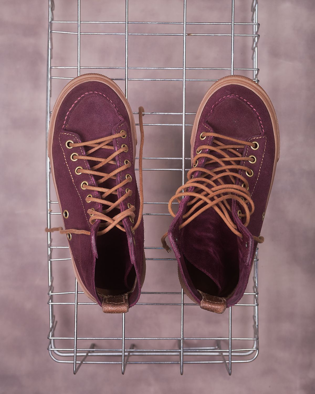 Photo by Christina080783 on March 6, 2026 of the BHHB RailTown Sneaker boot in Cf Stead Janus Calf Purple.