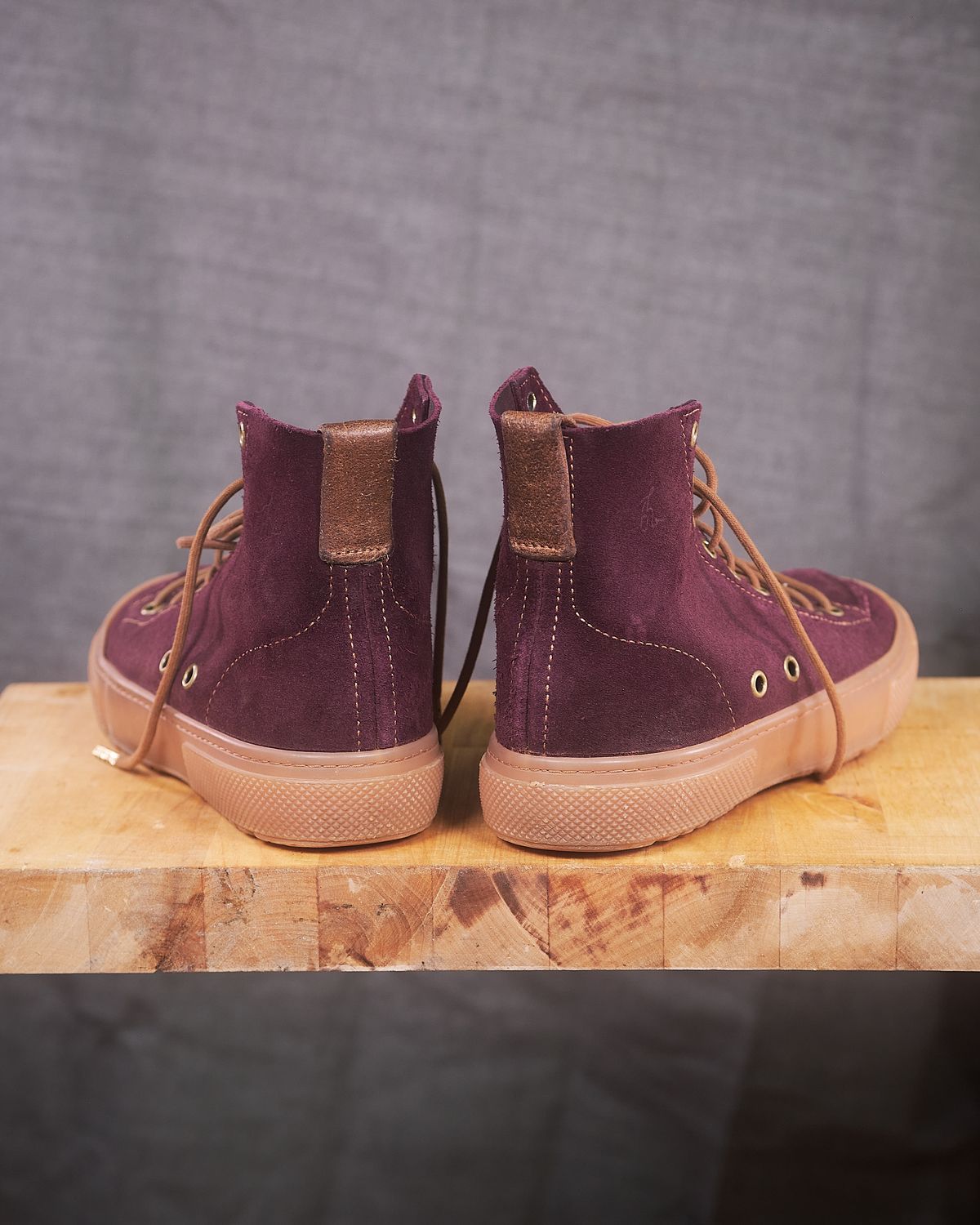 Photo by Christina080783 on April 6, 2026 of the BHHB RailTown Sneaker boot in Cf Stead Janus Calf Purple.