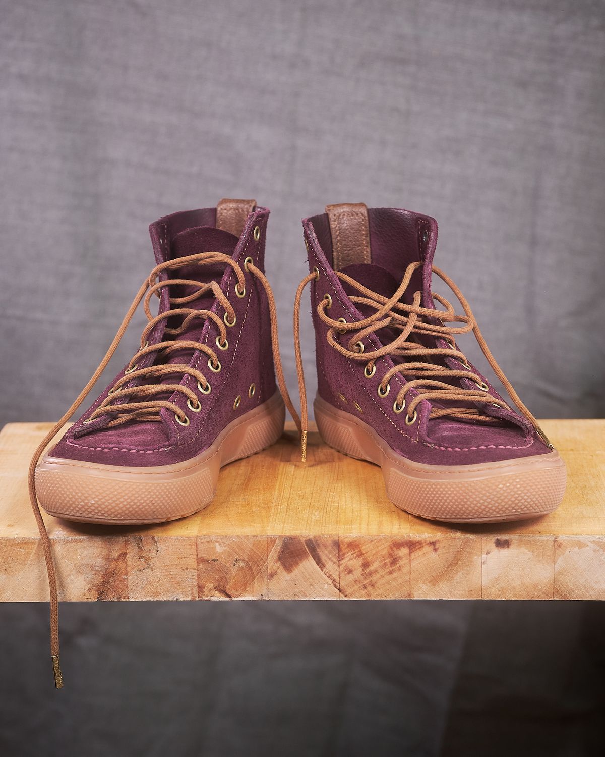 Photo by Christina080783 on April 6, 2026 of the BHHB RailTown Sneaker boot in Cf Stead Janus Calf Purple.