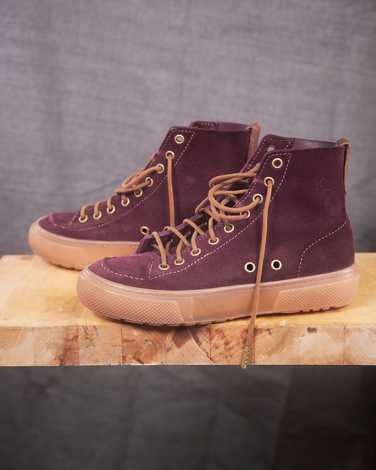 Photo by Christina080783 on April 6, 2026 of the BHHB RailTown Sneaker boot in Cf Stead Janus Calf Purple.