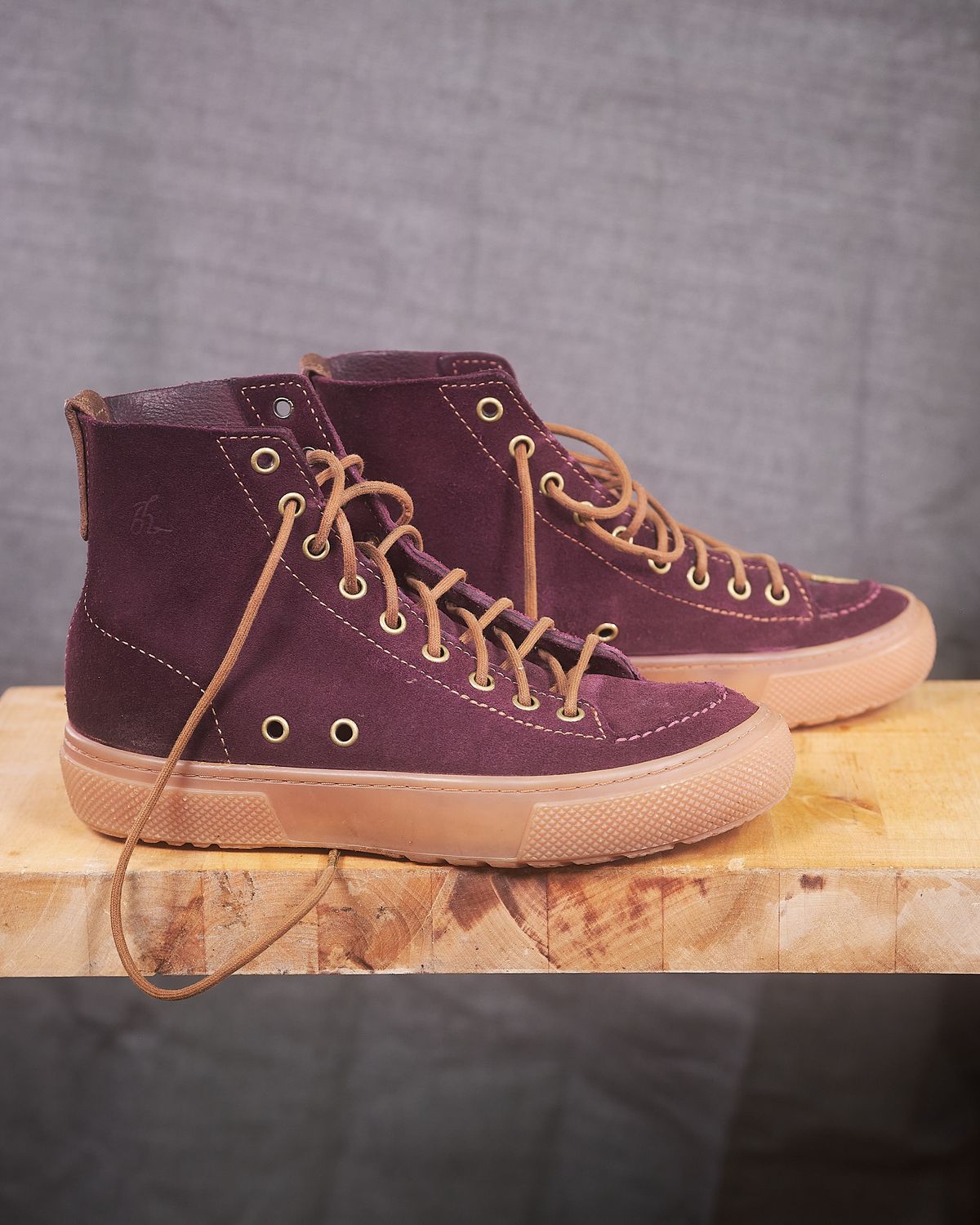 Photo by Christina080783 on April 6, 2026 of the BHHB RailTown Sneaker boot in Cf Stead Janus Calf Purple.