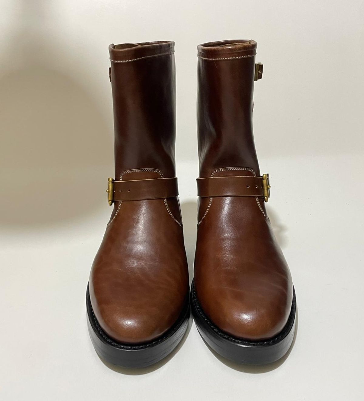 Photo by juniarzal on May 29, 2026 of the Junkard Engineer Boots in Maryam Toscanello TPR Horsebutt.