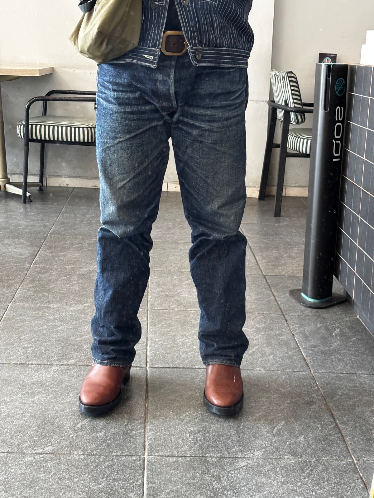 Photo by juniarzal on June 6, 2026 of the Junkard Engineer Boots in Maryam Toscanello TPR Horsebutt.