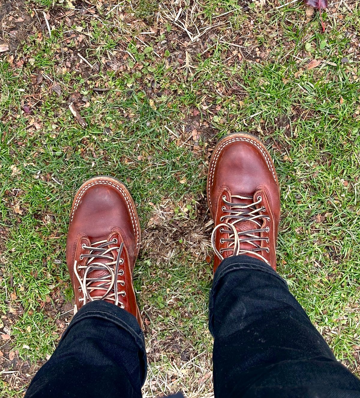 Photo by corbusier on December 4, 2025 of the White's C350 Cutter in Seidel British Tan Double Shot.