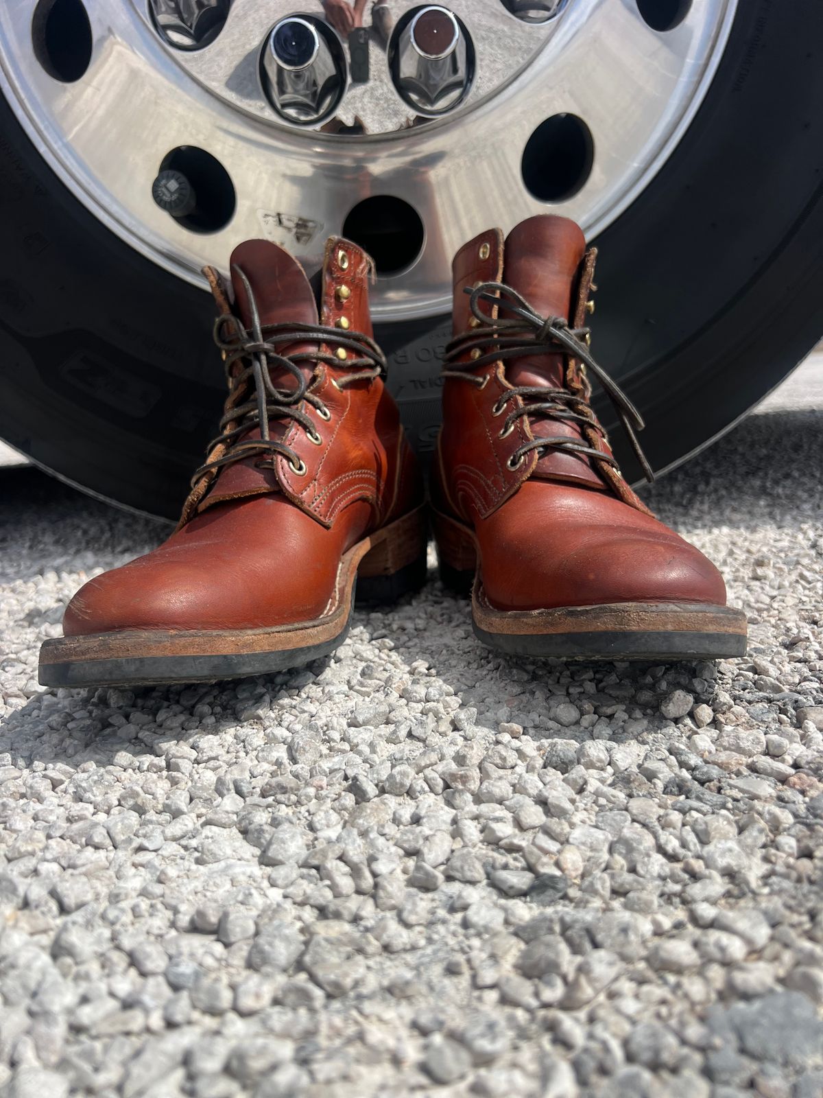 Photo by NyNole on March 1, 2026 of the Nicks Robert in Wickett & Craig Tan Oiled Latigo.