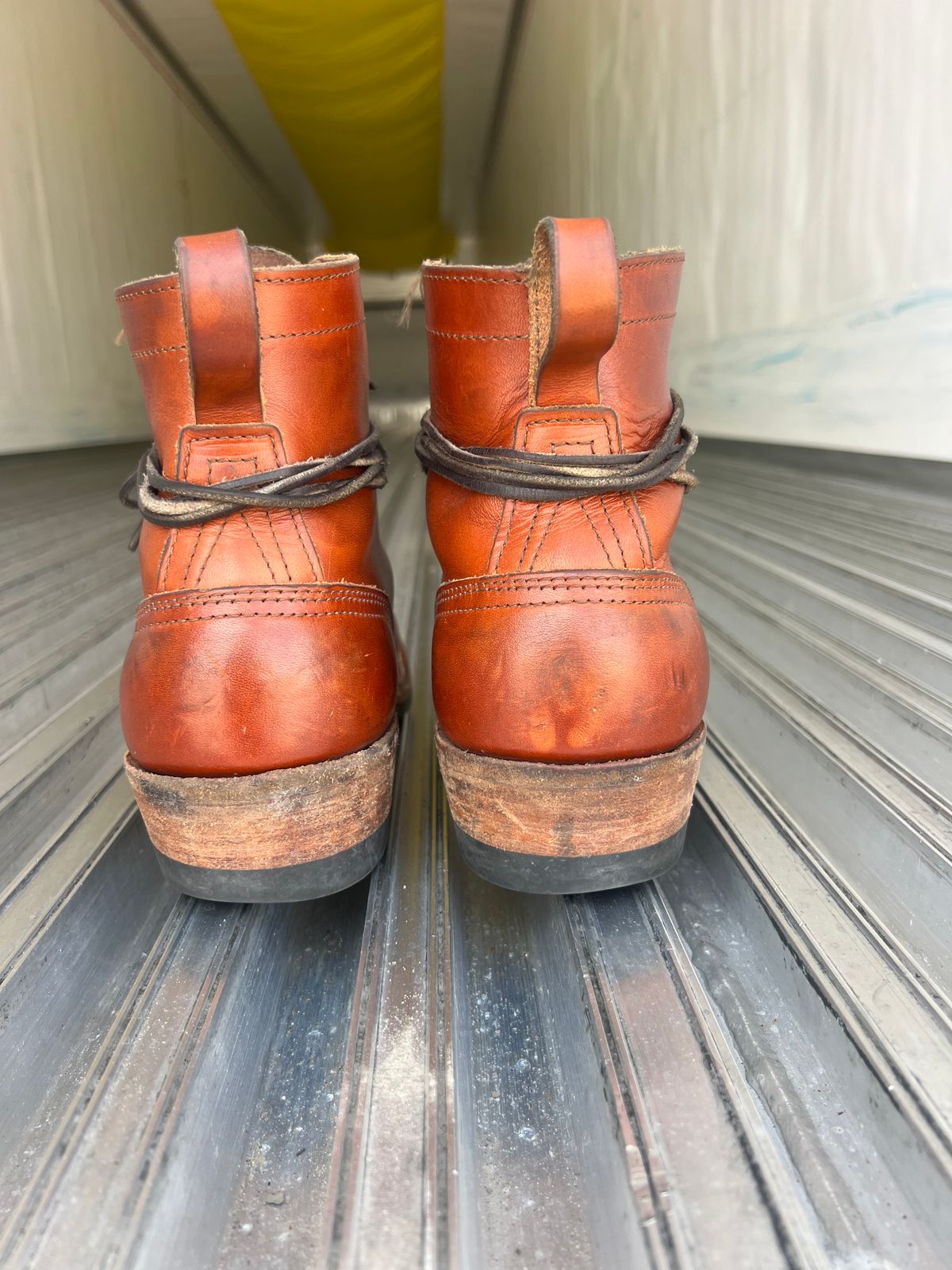 Photo by NyNole on March 1, 2026 of the Nicks Robert in Wickett & Craig Tan Oiled Latigo.