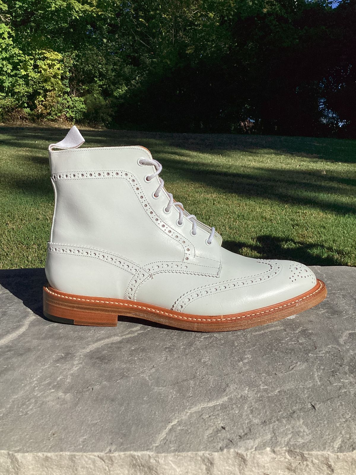 Photo by rickbhip on October 5, 2025 of the Tricker's Stow Country Boot in Unknown Leather.