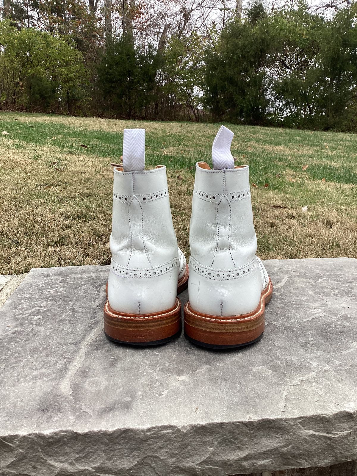 Photo by rickbhip on December 3, 2025 of the Tricker's Stow Country Boot in Unknown Leather.