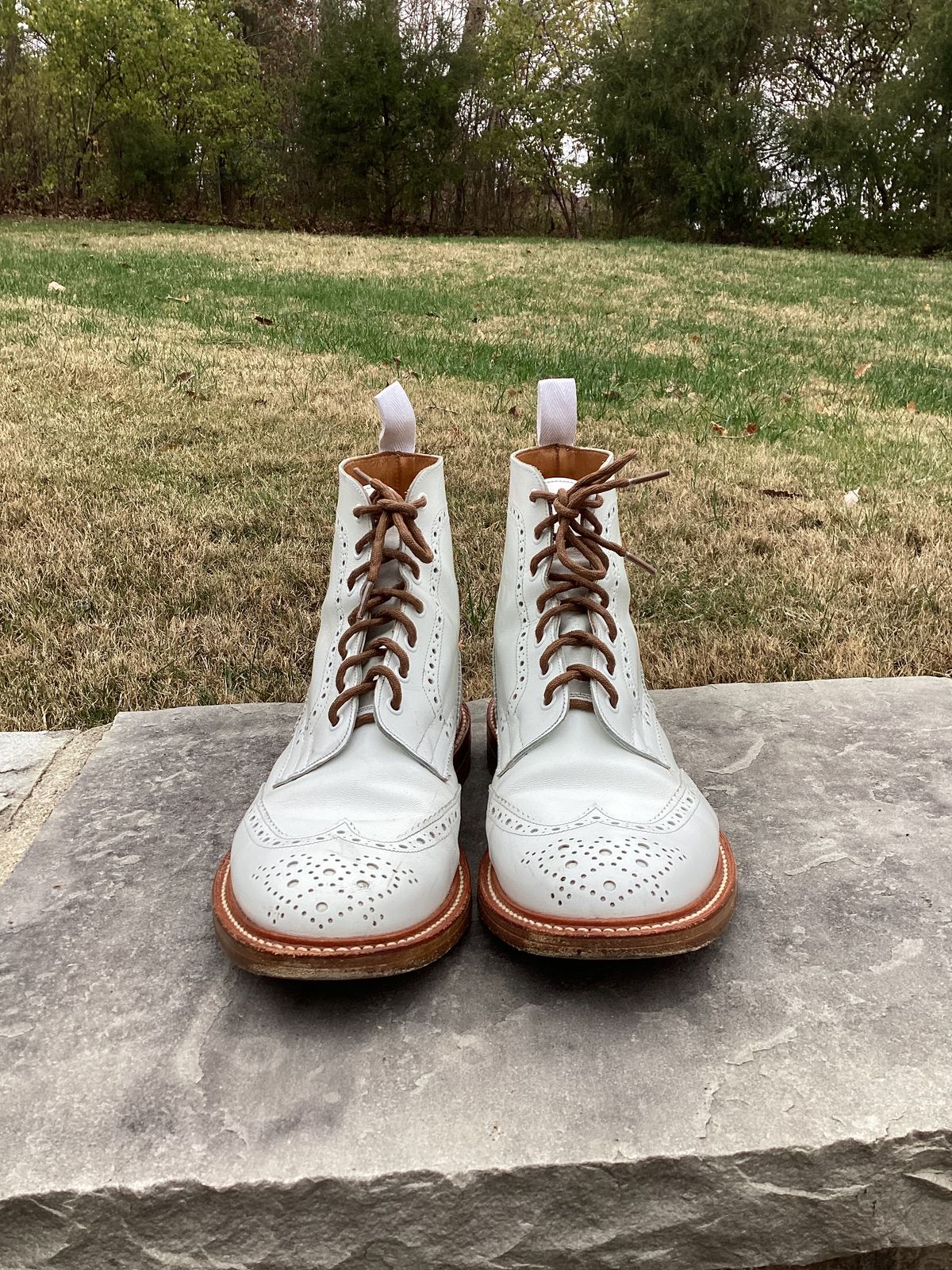 Photo by rickbhip on December 3, 2025 of the Tricker's Stow Country Boot in Unknown Leather.