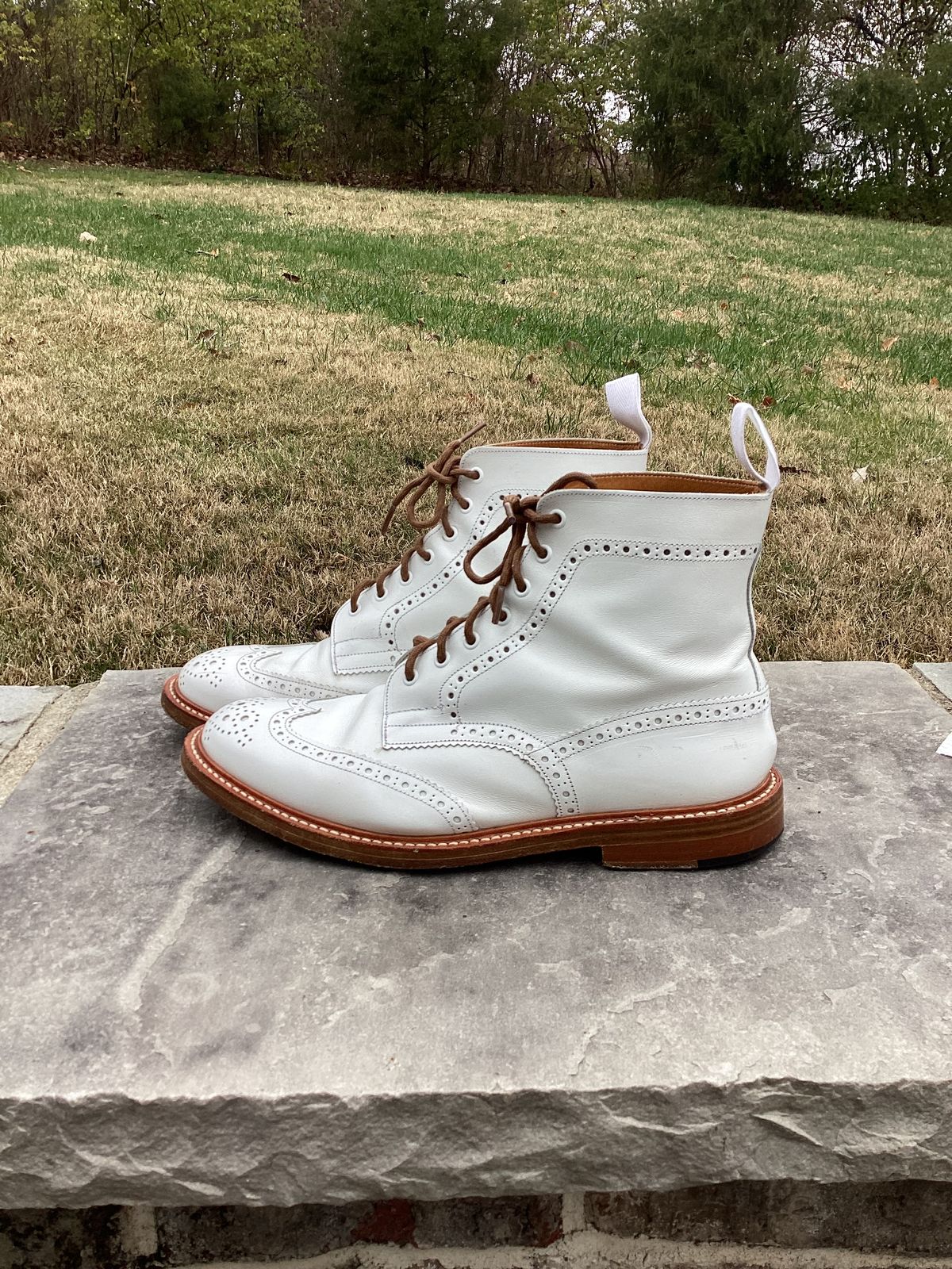 Photo by rickbhip on December 3, 2025 of the Tricker's Stow Country Boot in Unknown Leather.