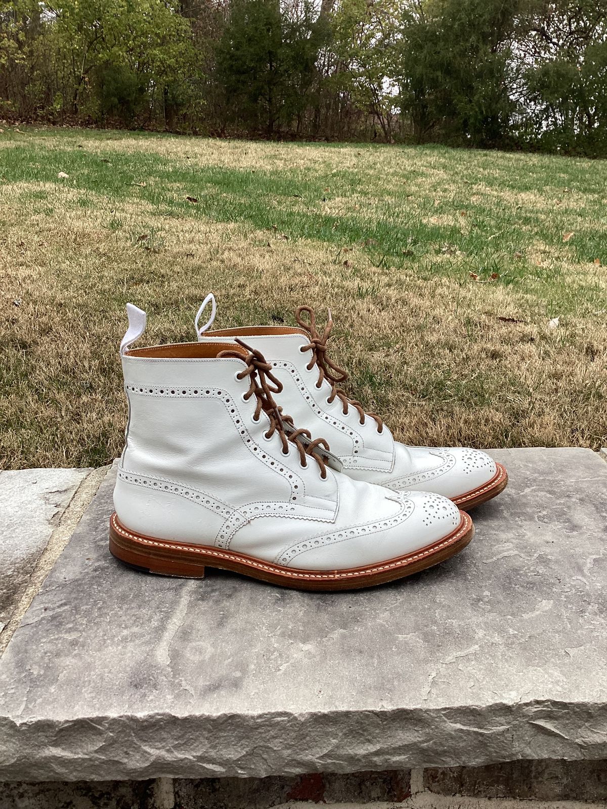 Photo by rickbhip on December 3, 2025 of the Tricker's Stow Country Boot in Unknown Leather.