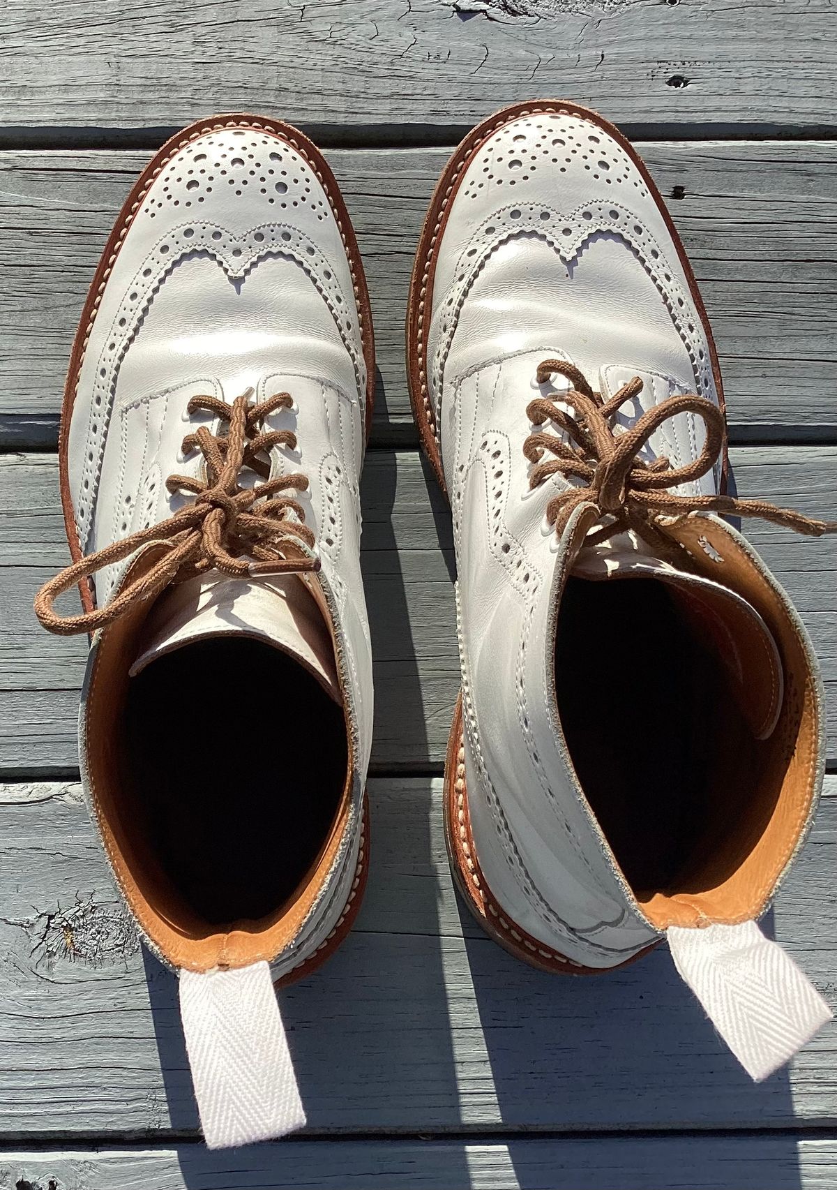 Photo by rickbhip on January 1, 2026 of the Tricker's Stow Country Boot in Unknown Leather.