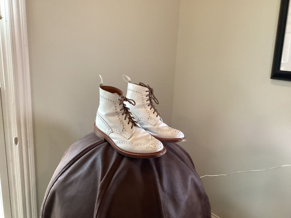 Photo by rickbhip on February 3, 2026 of the Tricker's Stow Country Boot in Unknown Leather.